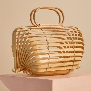 LNWB CULT GAIA The Lilleth Caged Bag Large Natural